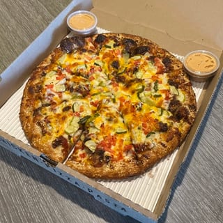 Smashin Burger Pizza