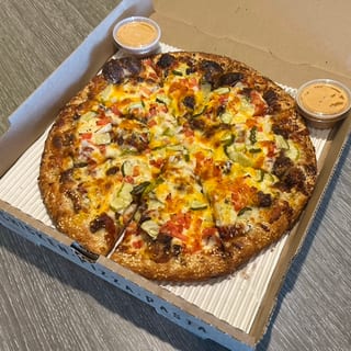 Smashin Burger Pizza