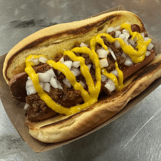 TWO (2) Smash Dogs + Fry.