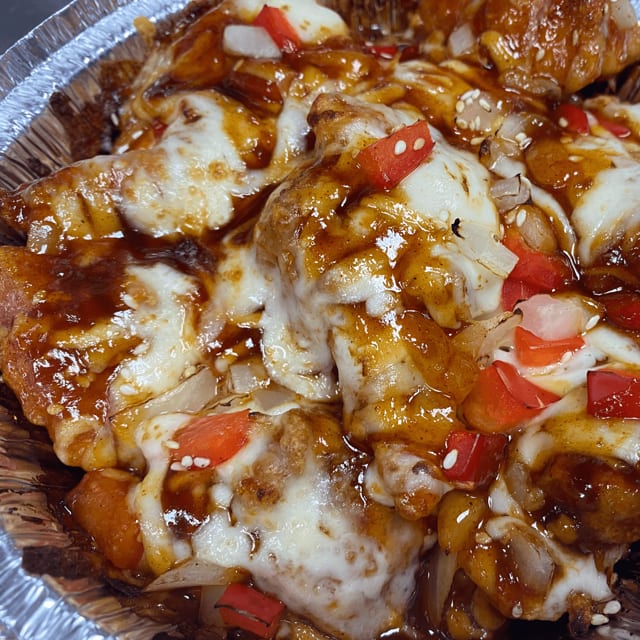 Boneless Wing Bowl.