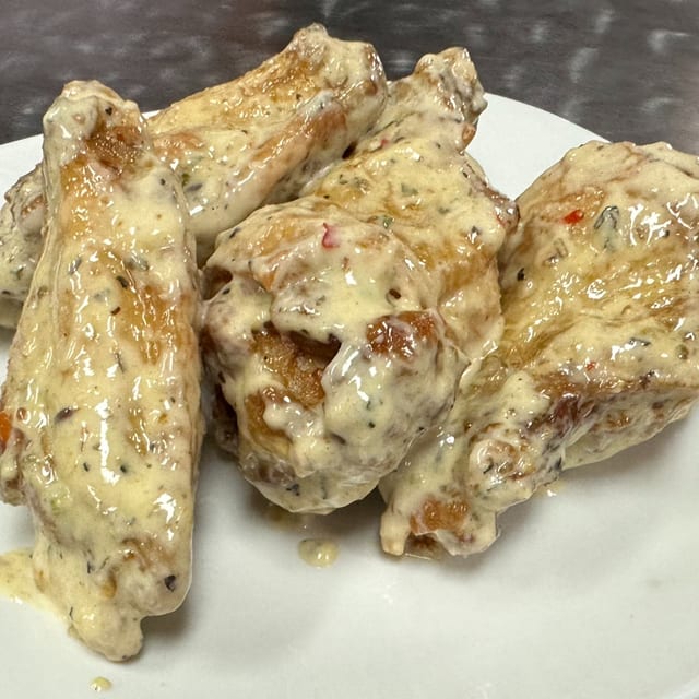 Jumbo Bone-in Wings.