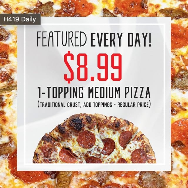 12" Medium 1 Topping.