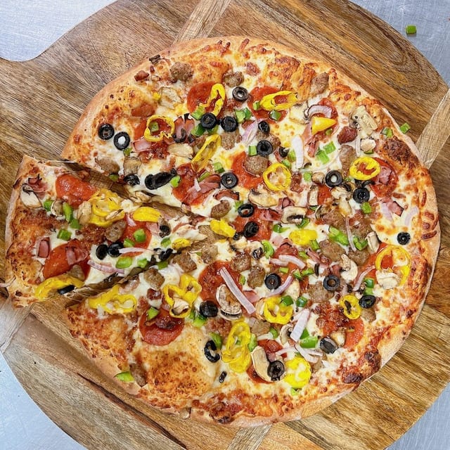 The Loaded Dough Pizza.